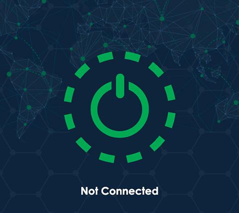 ClashVPN connect step 1, tap on button to connect to VPN